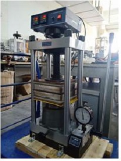 JKRY-30T型500℃溫度可控型液壓平板熱壓機